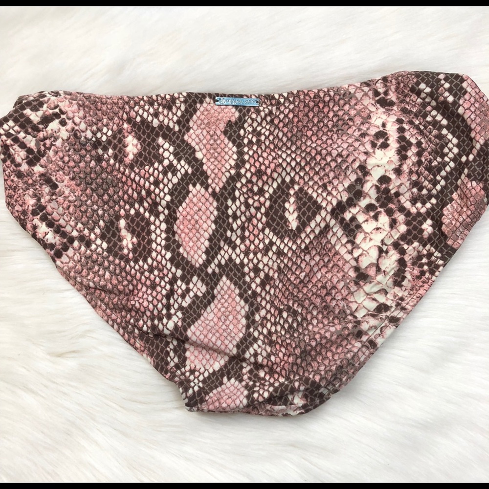 Michael Kors Python Print Bikini Size Small - Gla… - image 5